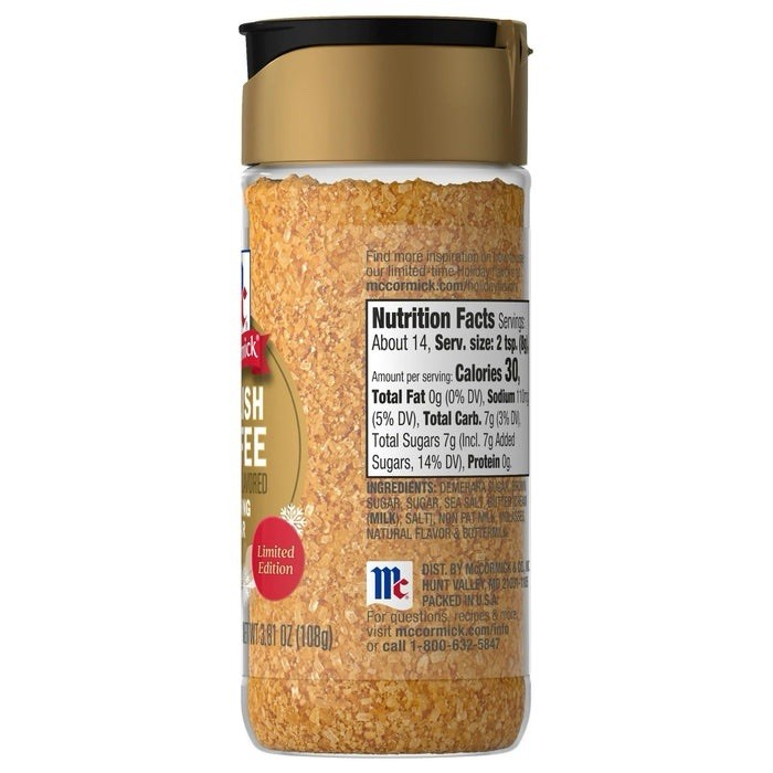 McCormick English Toffee Finishing Sugar 3.81 Oz Exp 6/2026  Lot Of 3