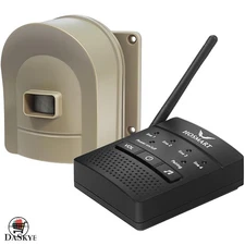 Hosmart Driveway Alarm System: 800 Meter Range, Easy DIY Setup & Security Alerts