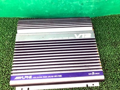 Alpine MRV-F300 V12 4 Channel Car Amplifier JDM Tested Working