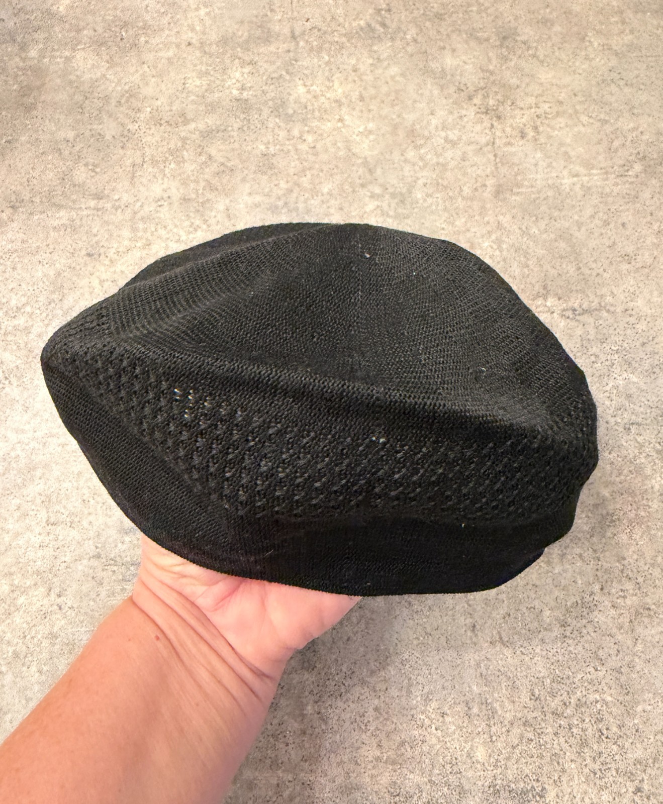 UBi Classic Style Solid Black Flat Cap Adult Men’… - image 7