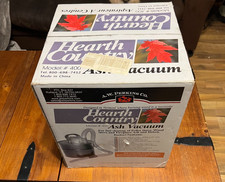 A.W. Perkins Co. pellet grill wood stove fireplace ash vacuum 4 gallon