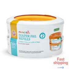 Munchkin Arm  Hammer Diaper Pail Refill Rings Count Per Pack 2pk