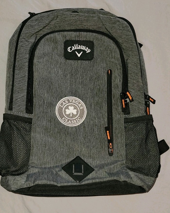 Callaway TR CG Clubhouse Backpack Las Vegas Classic Logo FRE