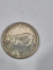 1867- 1967 Canada Centennial Silver Lynx Quarter Canadian 25 cent Silver D14