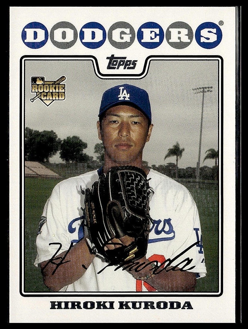 Hiroki Kuroda *ROOKIE CARD* (RC) 2008 Topps #531