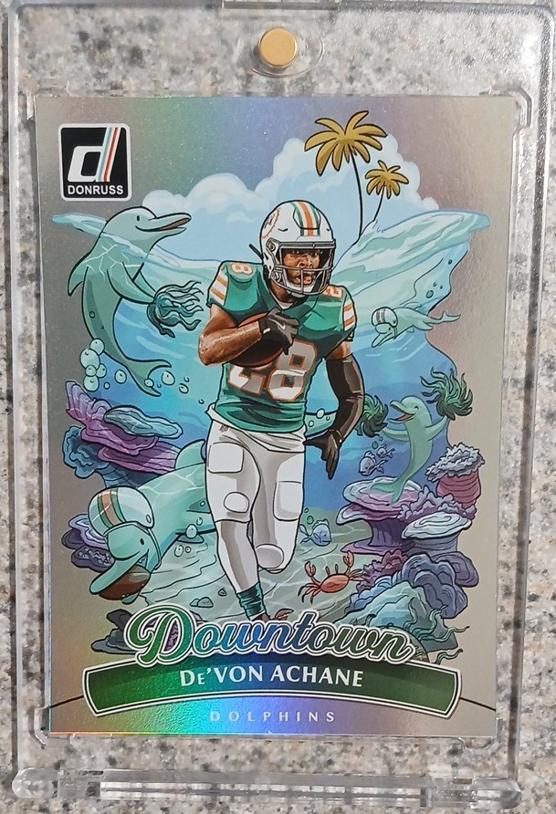 2025 Panini Donruss - Downtown! De'Von Achane #10