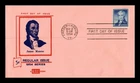 DR JIM STAMPS US COVER JAMES MONROE 5C FIRST DAY ISSUE KOLOR KOVER