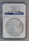 2013 BU American Silver Eagle NGC MS69 (190)