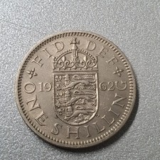 Moneta One Shilling Wielka Brytania 1962 - stan jak na zdjęciach