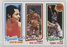 1980-81 Topps Austin Carr Mike Mitchell Terry Tyler #81-56-61 1m5t