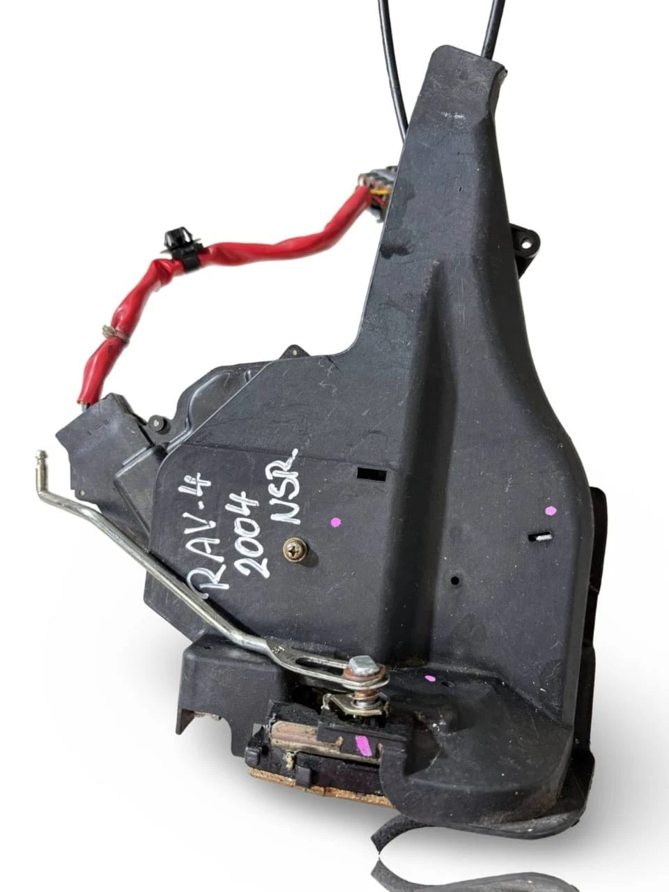 Toyota RAV4 rear left NSR door lock actuator actual item - RAV4 2004 NSR marking
