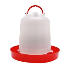 Chick Feeder Waterer Hanging Poultry Water Drinker 2.5L for Small Birds Poultry