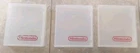 Lot of 3 Vintage Nintendo Game Rental Cases, with official Nintendo Branding!