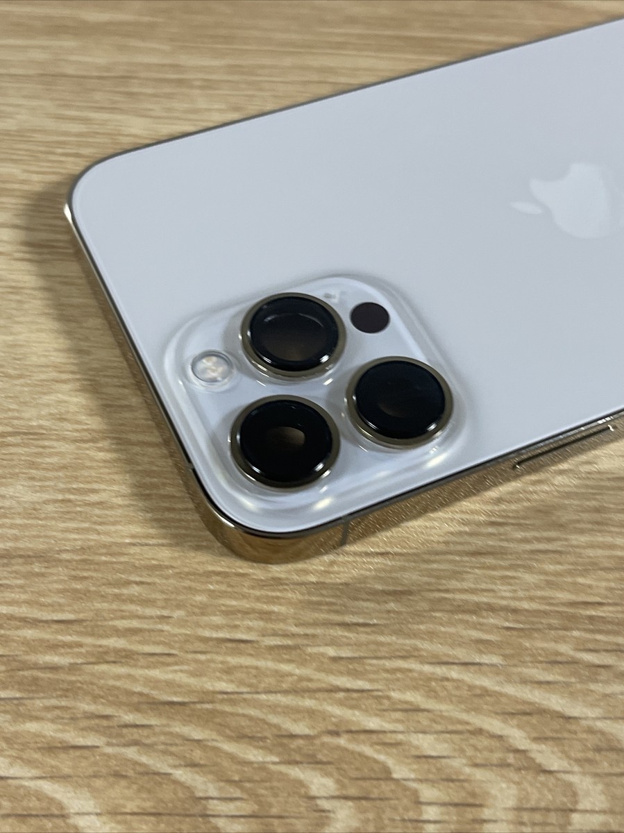 iPhone 13 Pro Max Housing Back Replacement Gold With Small Parts