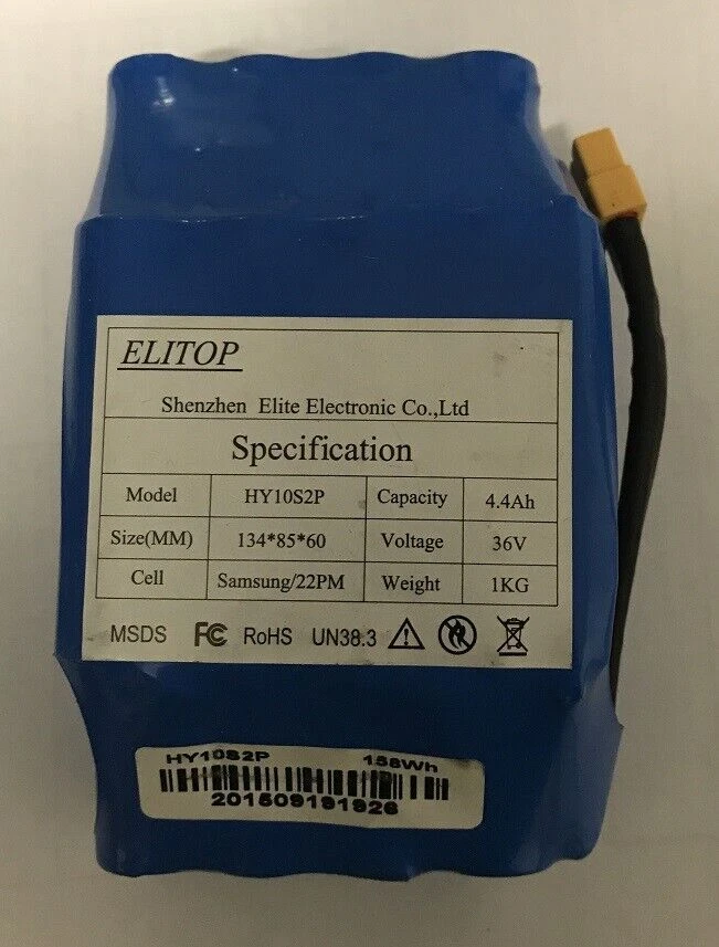 36 volt store 4.4 ah battery