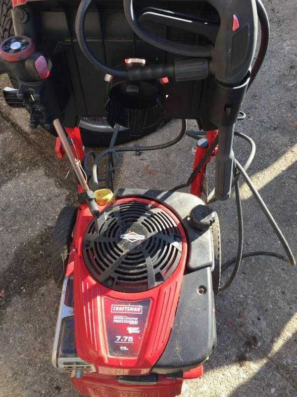Craftsman 2700 psi pressure washer deals
