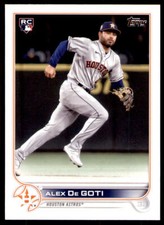 2022 Topps Update #US29 Alex De Goti RC