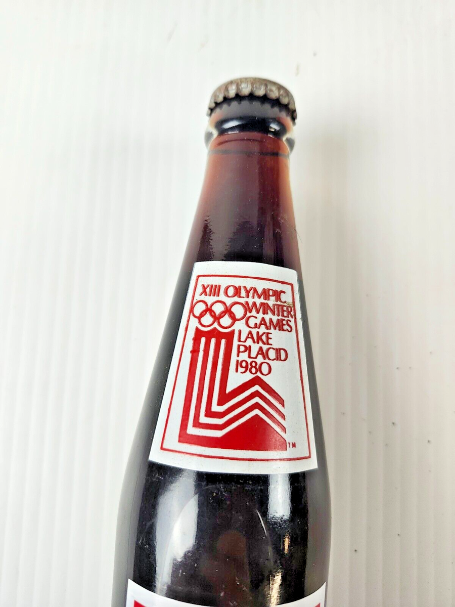 1980 XIII Olympic Winter Games Men's speed Skatin Coca Cola