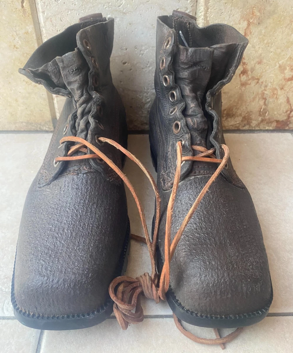 Swedish army store surplus boots