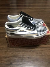 Vans Old Skool Prep Retro Men’s Sz 7.5 - 8.5 VN0A3WKT40F New Blanc de Blanc x 1