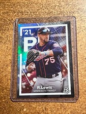 2021 Bowman Platinum Baseball Precious Elements # PE-13 Royce Lewis