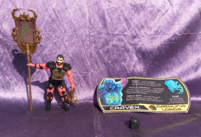 VISIONARIES CRAVEX DARKLING Lords Complet Avec Carte Vintage 1987 Hasbro EUR 73,69 - FR