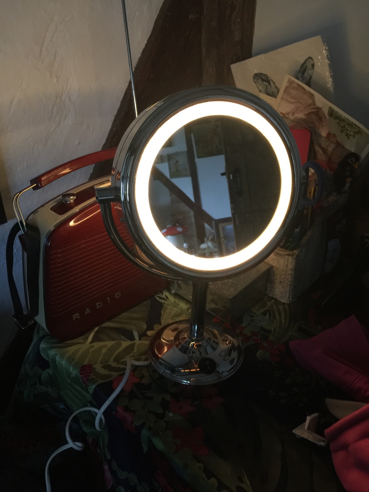 No 7 Light Up Make Up Mirror Excellent Working Order eBay