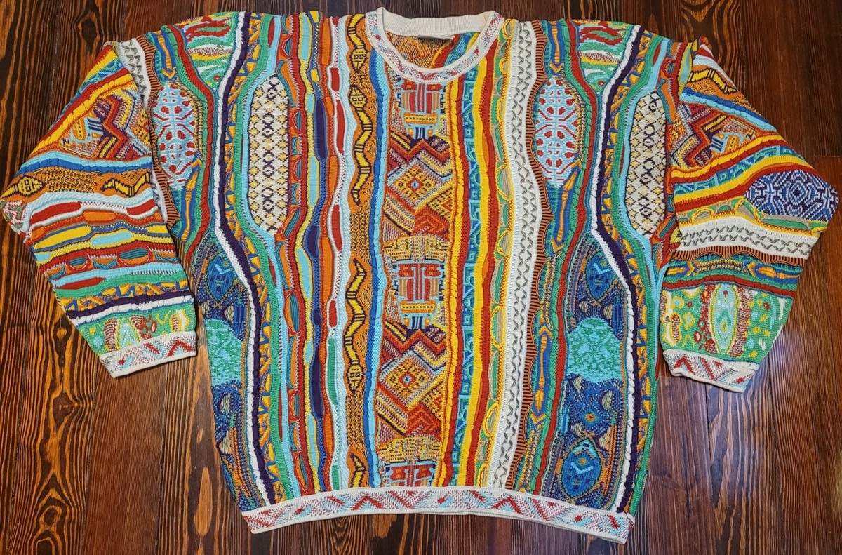 Coogi Australia Sweater Tag size 1XL Can Also Fit A Big XL Check