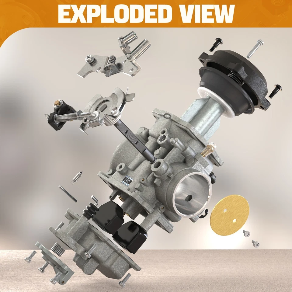 Карбюратор CV40 для Harley Davidson Sportster 883 1200 XL883 XLH1200 88-06 - Изображение 2 из 4