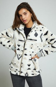 campshire zip fleece jacket