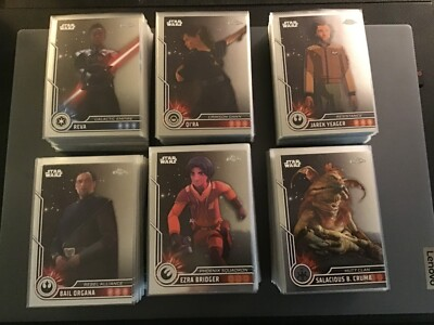 #ad 2023 Topps Chrome Star Wars BASE CARDS pick a card finish your set $0.99