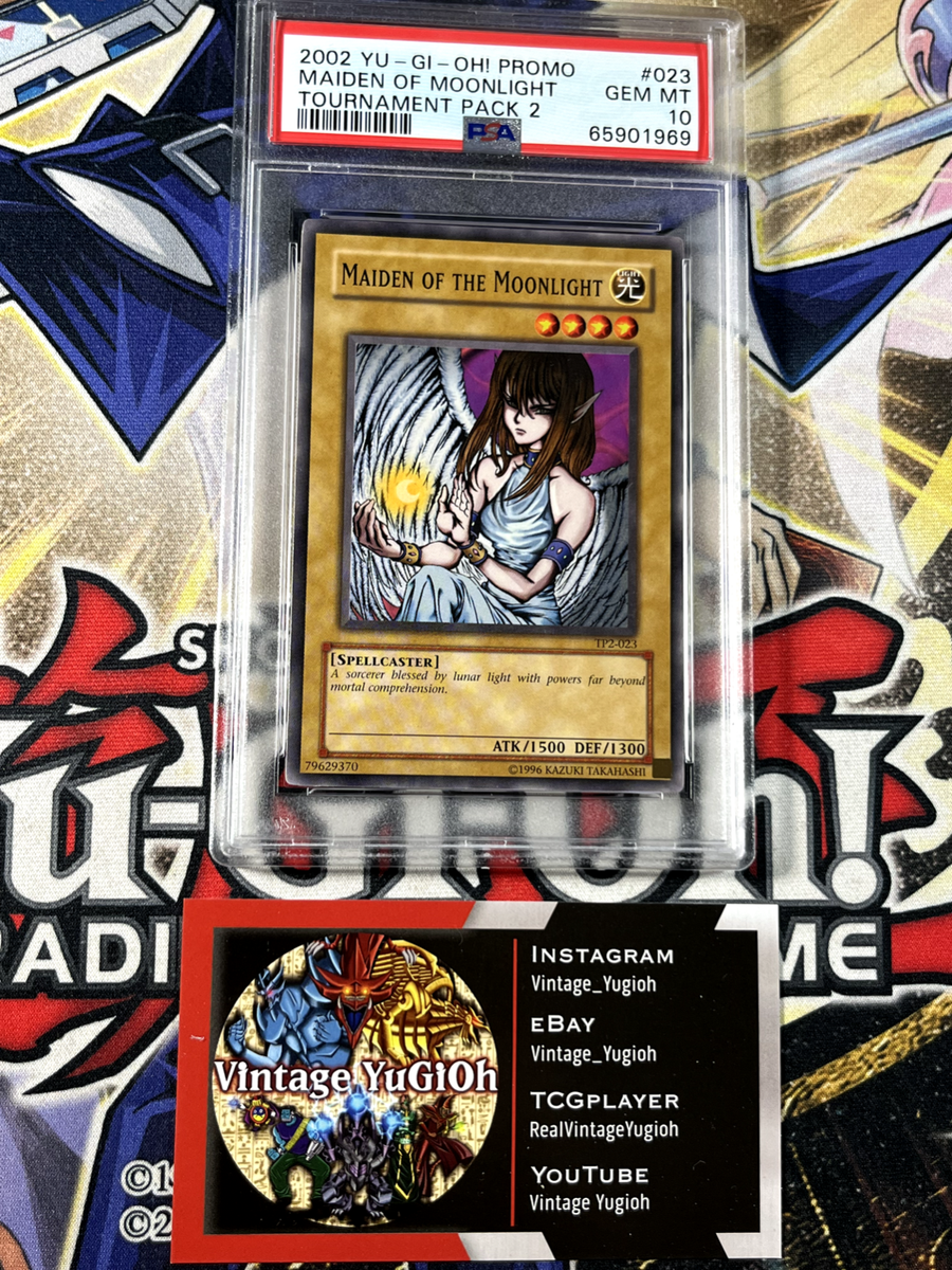 遊戯王 深淵に咲く花 BOOSTER 2 PSA10 Yugioh PSA 10 Maiden of the Moonlight TP2-023 Common Hard to Find