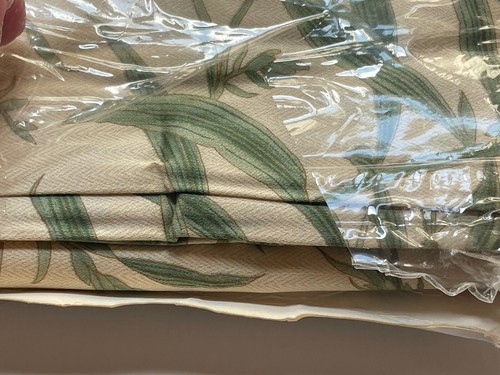 NEW Pair RALPH LAUREN Leaves DESERT PLAINS Perennial STANDARD PILLOWCASES *IRR - Picture 4 of 7