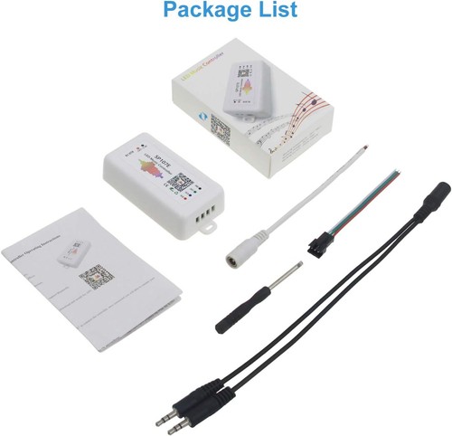 SP108E SP107E SP105E LED Remote Control For WS2812B WS2811 RGB LED Pixels Strip - Picture 12 of 38