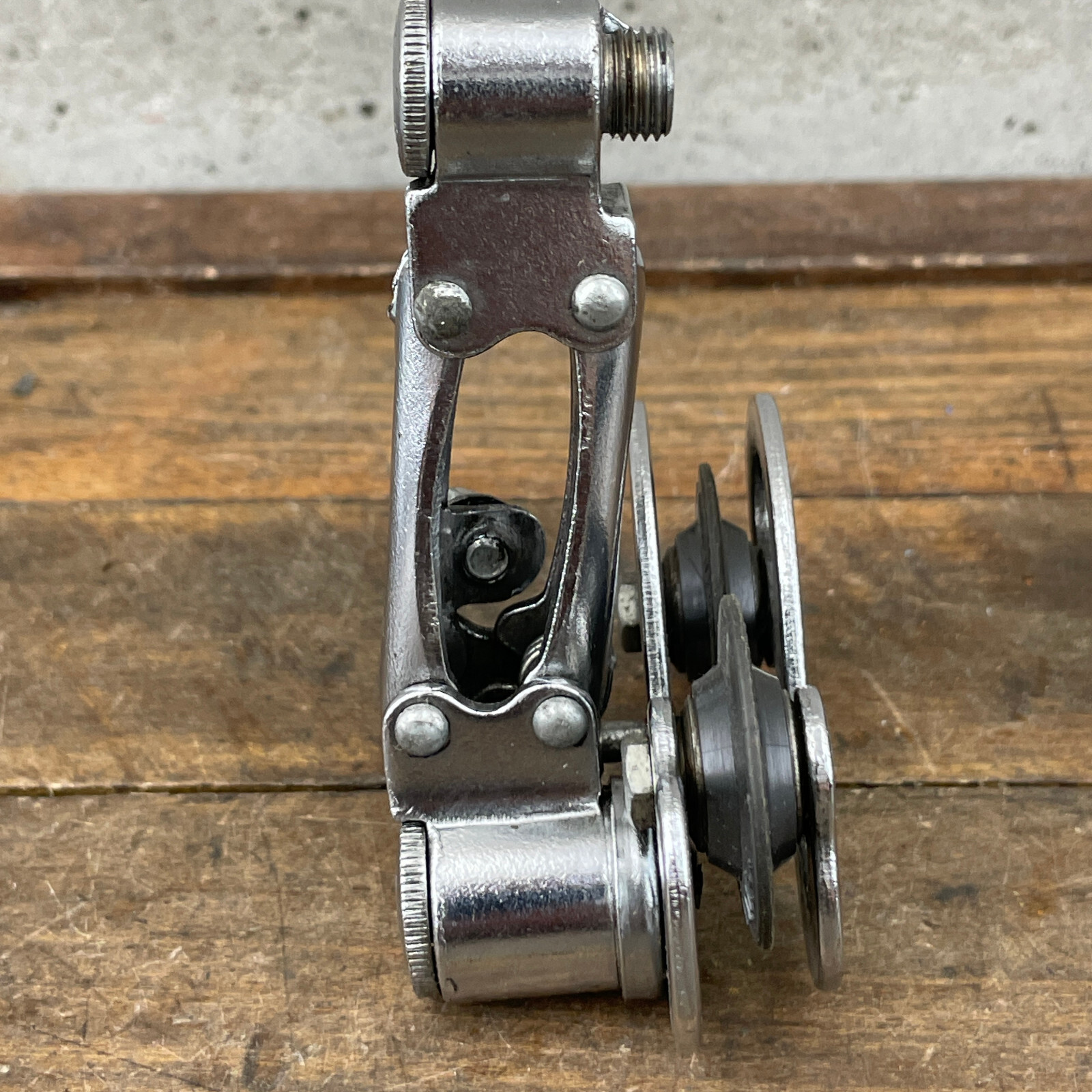 Vintage Gian Robert Rear Derailleur Short Cage France Eroica Pulleys