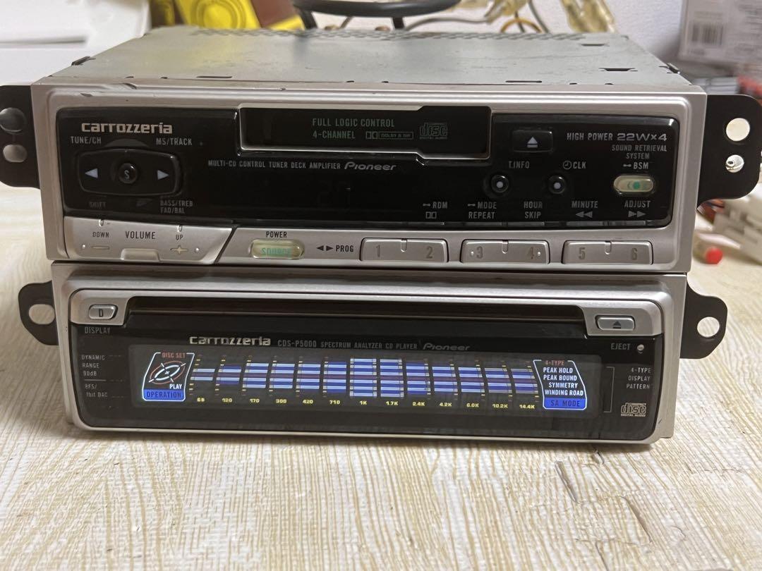 ラジオ・コンポ Carrozzeria Pioneer Meh-p7700 Cds-p5000 Pioneer Carrozzeria MEH-P7700 CDS-P5000 Car Audio Player