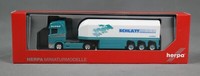 Herpa 314428 H0,1:87 Scania Cr Innenlader-Sattelzug „Schlatt“ (Nrw) Neuware