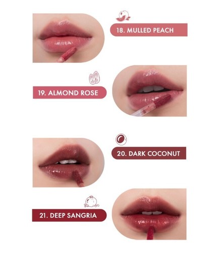 rom&nd Juicy Tinta Durata Frutta Matura Serie 20 Cocco Scuro - Foto 7 di 10
