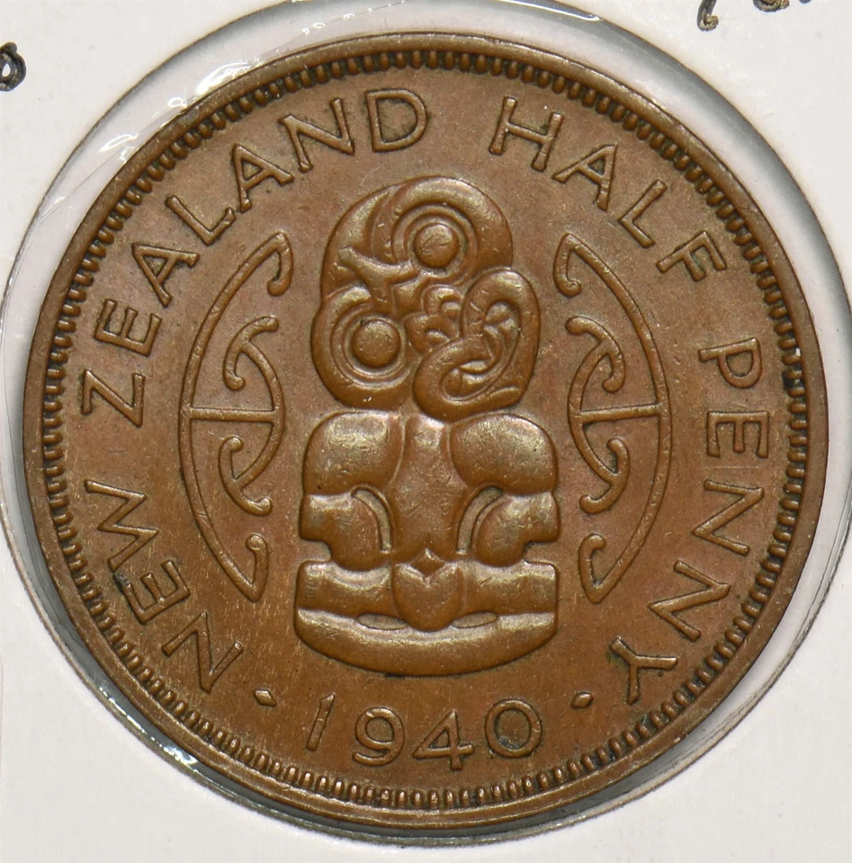 New Zealand 1940 1/2 Penny 299255 combine shipping - Image 2 of 2
