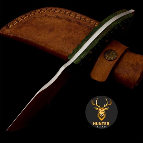 MINI CUCHILLO RASTREADOR | Mini cuchillo de caza Full Tang personalizado hecho a mano D2 acero EDC - Imagen 3 de 7
