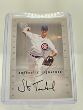 1996 DONRUSS AUTHENTIC SIGNATURE SERIES STEVE TRACHSEL AUTO