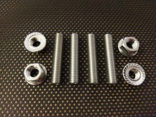 YAMAHA VIRAGO 535 Stainless steel exhaust studs and flange nut kit XV 535 87-02