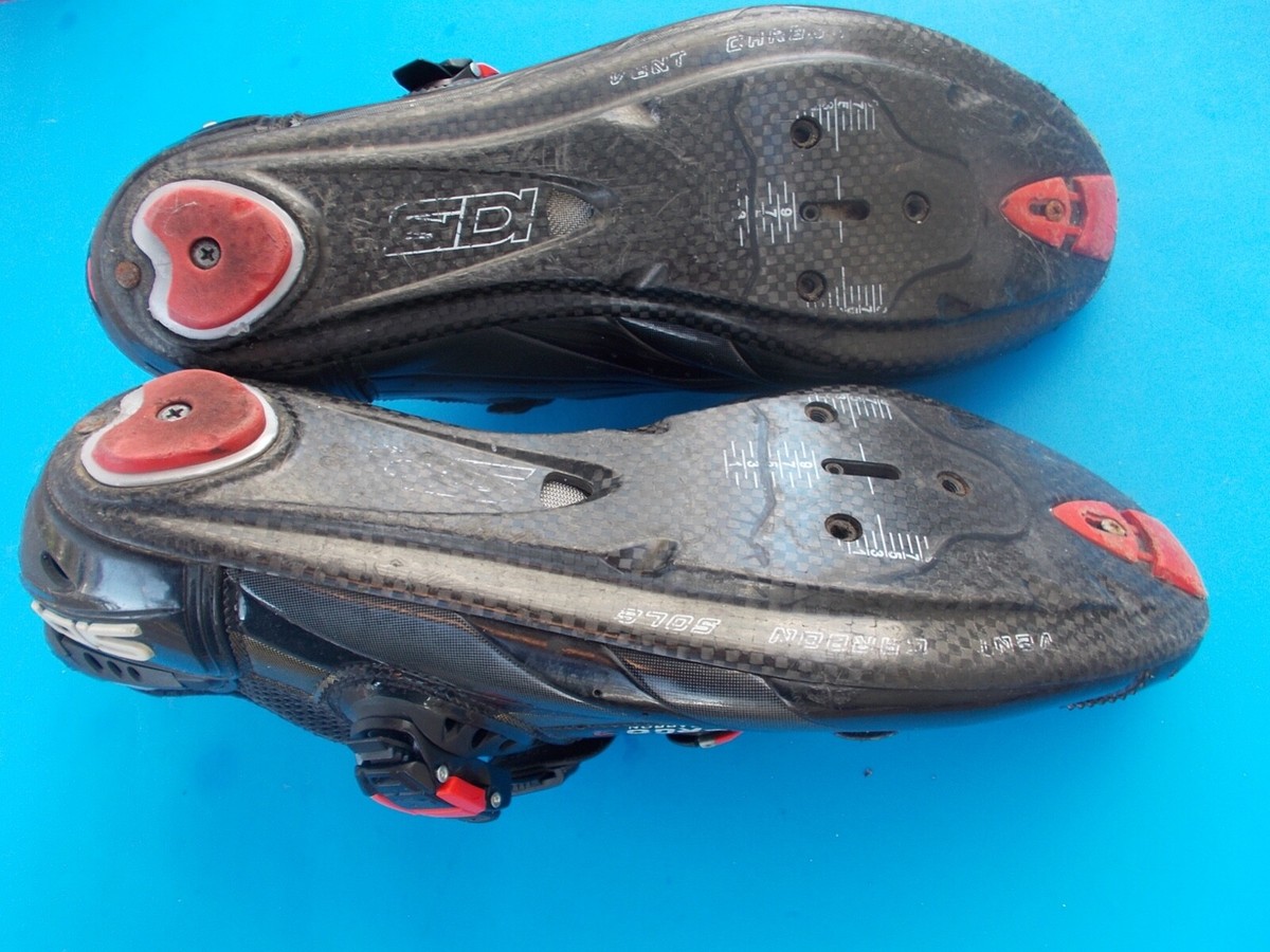 Sidi Ergo 3 Carbon Vent EU 46 (US 11 ) road Shoes Black mesh 