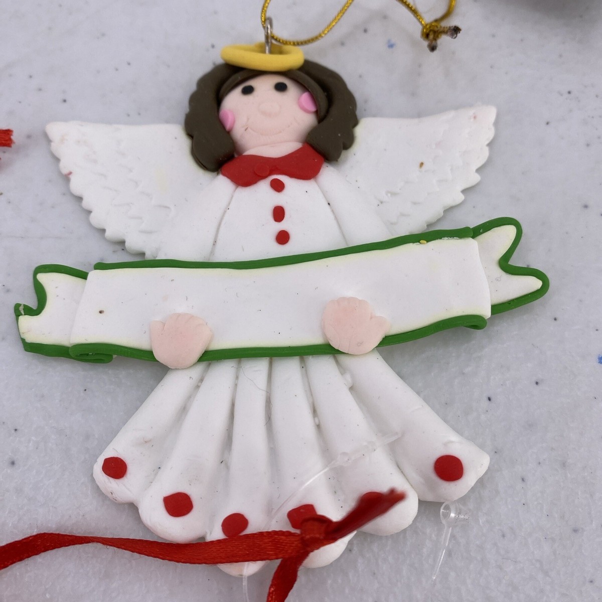 Seasons By Nicole Ornaments Santa Angel Owls Lot Of 6 | eBay