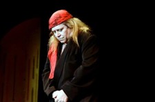 Sam Kinison Wearing Red Scarf on Head 8x10 Picture Celebrity Print
