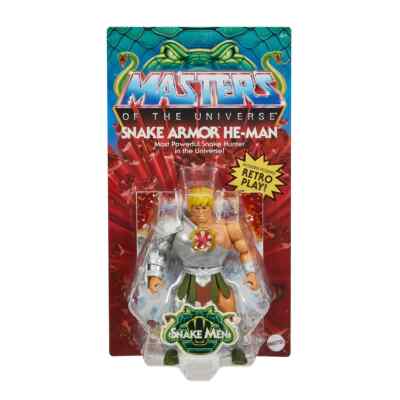 Masters of the Universe Origins - Snake Armor He-Man Actionfigur