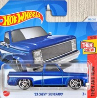 Hot Wheels - '83 Chevy Silverado - Chevrolet - Then And Now 2024 - HTC73