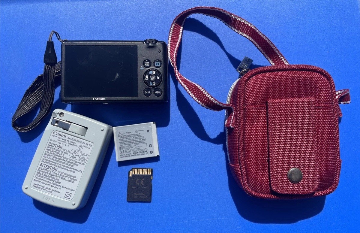 Canon PowerShot S95 w/ SD card, Battery, Charger, Carrying Case | eBay