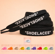 1:1 Off White Inspired "SHOELACES" Sneaker laces for jordans, airmax, and MORE