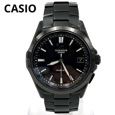 Casio Oceanus OCW-S100B-1AJF JDM Black Titanium Tough Solar Atomuhr